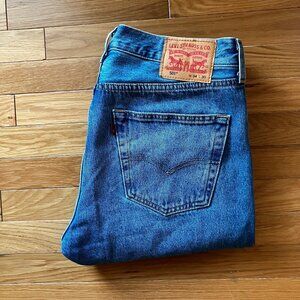 Men's Levi's 501 Blue Jeans 34 x 30 NWOT